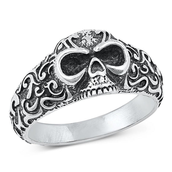 Sterling Silver Skull Ring