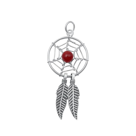 Sterling Silver Wholesale Pendant Native American Dreamcatcher Charm .925 New