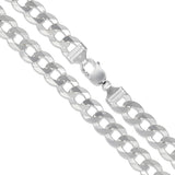 Curb 350 - 15mm - Sterling Silver Curb Chain Necklace