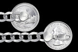 Curb 200 - 8.8mm - Sterling Silver Curb Chain Necklace