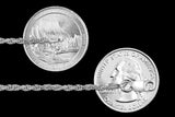 Rope 050 - 2.3mm - Sterling Silver Rope Chain Necklace