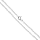 Singapore 030 - 1.6mm - Sterling Silver Singapore Chain Necklace