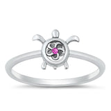 Sterling Silver Sea Turtle Ring