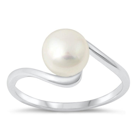Sterling Silver Freshwater Pearl Ring