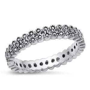 Sterling Silver Marcasite Ring