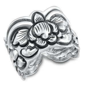 Sterling Silver Flower Ring