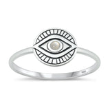 Sterling Silver Moonstone Ring