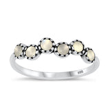 Sterling Silver Moonstone Ring