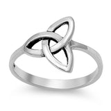 Women's Celtic Triangle Wholesale Ring New .925 Sterling Silver Band Sizes 3-10