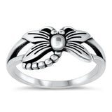 Cute Dragonfly Bug Ring New .925 Sterling Silver Band Sizes 4-10
