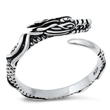Chinese Celestial Dragon Wholesale Ring New .925 Sterling Silver Band Sizes 6-12