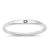 Sterling Silver Sun Ring
