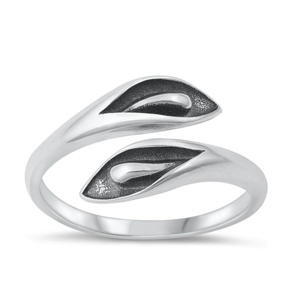 Sterling Silver Calla Lily Ring