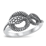 Sterling Silver Snake Ring