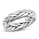 Sterling Silver Braided Ring
