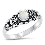 Sterling Silver Moonstone Ring