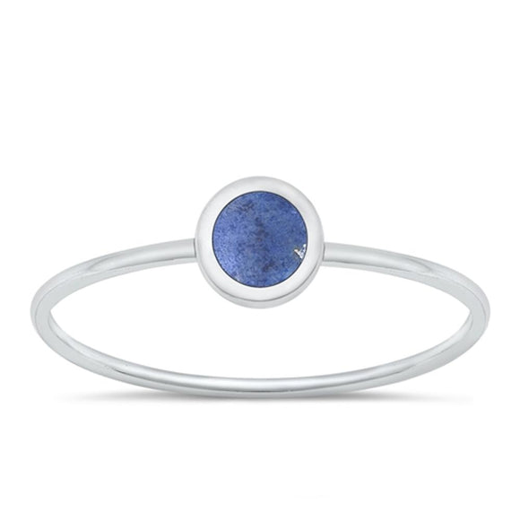 Sterling Silver Lapis Ring