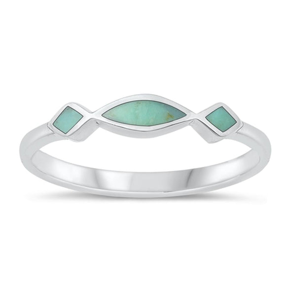 Sterling Silver Turquoise Ring