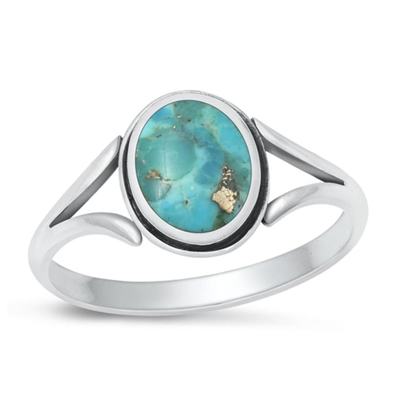 Sterling Silver Turquoise Cocktail Ring