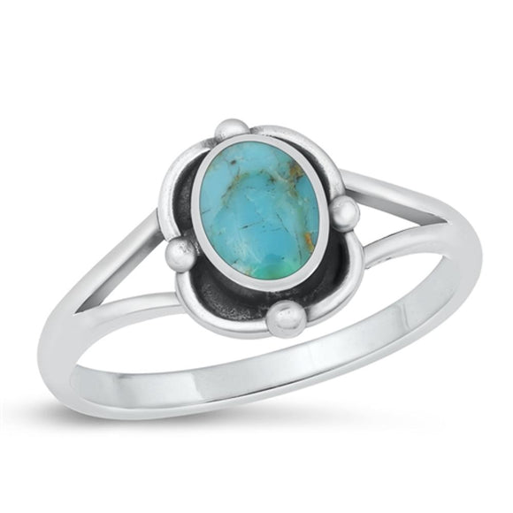 Sterling Silver Turquoise Ring