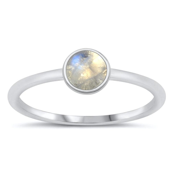 Sterling Silver Moonstone Ring