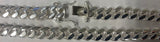 Miami Cuban 250 Box Lock - 9.2mm - Sterling Silver Miami Cuban Link Chain