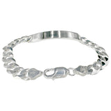 Curb ID 120 - 5.3mm - Sterling Silver Flat Curb ID Bracelet
