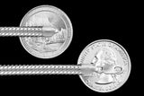 Snake 500 - 5mm - Sterling Silver Flexible Snake Chain Necklace