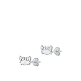 Cute Little Crab Stud Earrings Sterling Silver Sea High Polished Post 925 New