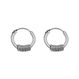 Bali Earrings .925 Sterling Silver