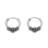 Bali Earrings .925 Sterling Silver