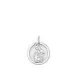 Sterling Silver Cute Pendant Chinese Zodiac Rabbit Astrological Charm 925 New