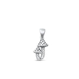 Sterling Silver Beautiful Mushroom Pendant High Polished Oxidized Charm 925 New