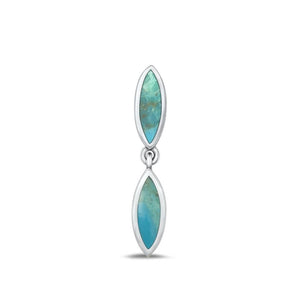 Sterling Silver Wholesale Turquoise Pendant Charm 925 New