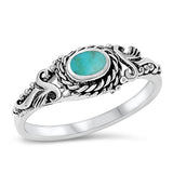 Women's Turquoise Wholesale Vintage Ring New 925 Sterling Silver Band Sizes 4-10